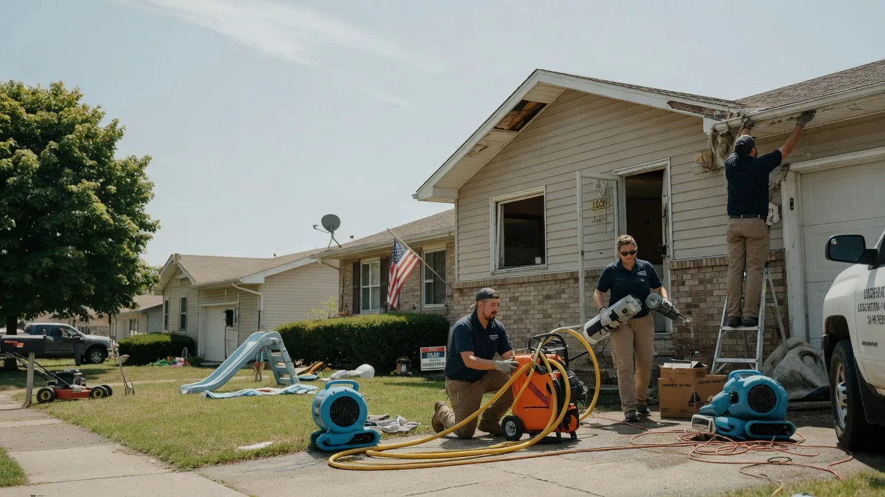 Water Damage Restoration in Papineau, IL near me